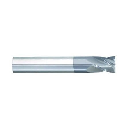 Morse Single End Mill, Center Cutting Stub Length, Series 5975T, 564 Cutter Dia, 112 Overall Length,  91045